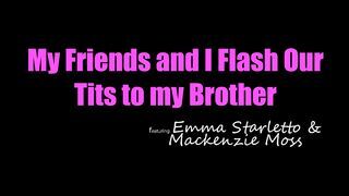 Emma Starletto és Mackenzie Moss perverz szexe
