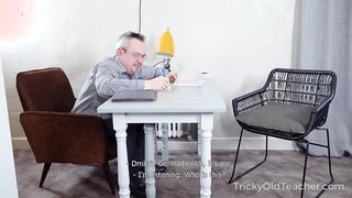 A tanárbácsi erőszakos bréje
