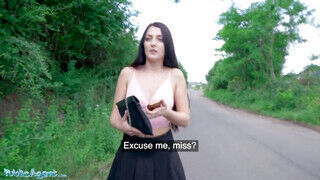 Public Agent - Katy Rose az erdőben kufircol