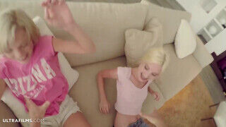 ULTRAFILMS - Baby Dream és Piper Perri édeshármasban szeretkeznek