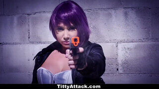 Teamskeet - Cosplay-es gigászi didkós maca