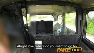 FakeTaxi - szőrös puncijú gádzsi lovagolni akar