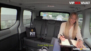 FuckedInTraffic - Angela Christin a bűbájos cseh pina