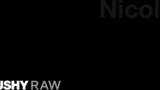 TUSHYRAW - Nicole Aria ánusza megrakva