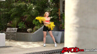 Cheerleader csaj meghágva