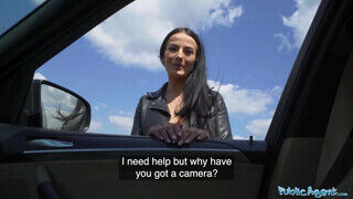 Public Agent - Maddy Black a szajha stoppos