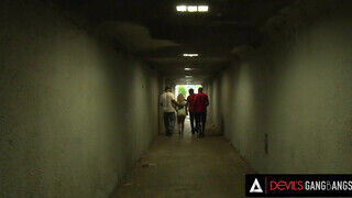 DevilsGangbangs - Spanyol milf csoport szex hancúrozása