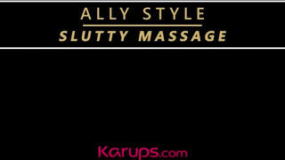 Karups - Ally Style a vonzó masszőr lány