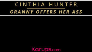 Karups - Cinthia Hunter hátsó bejáratba kefélve