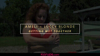 Ameli és Luccy Blonde kényeztetik egymást