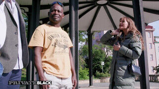 PrivateBlack - Zlata Shine három csoki pasassal dug