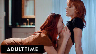 ADULT TIME - Kenna James és Aidra Fox szopkodják egymást