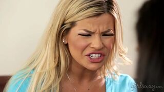 Abby Lee Kolumbiai és Adriana Sephora forró fiatal lesbi játékai