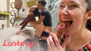 Aranyos amatőrök basznak a garázsban vadul