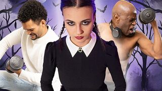 Nőci szerda megcsalja barátját gigászi csoki fasszal