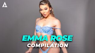 Emma Rose forró transzi leszbi kalandjai – kettős dugás, édeshármas baszás és vad popsi örömök