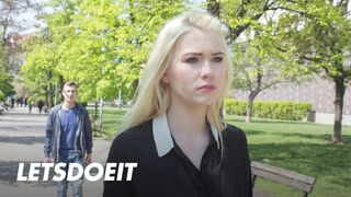 Dögös lengyel világos szőke Misha Cross leszopja a külföldi vastag fazt külföldön és jól meglovagolja