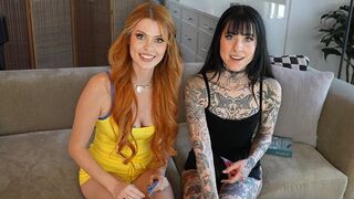 Játékos szobatársak szexy alkalmazással szerezzek harmadikat - awlivv, Elly Clutch