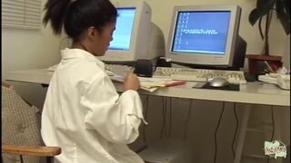 Ázsiai fiatal lányok termetes faszos szopós dugásai