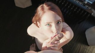 Mollyredwolf tüzes pippantása – forró szájba élvezés pov ban