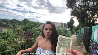 Forró kolumbiai szuka egy dollárért kap baszást